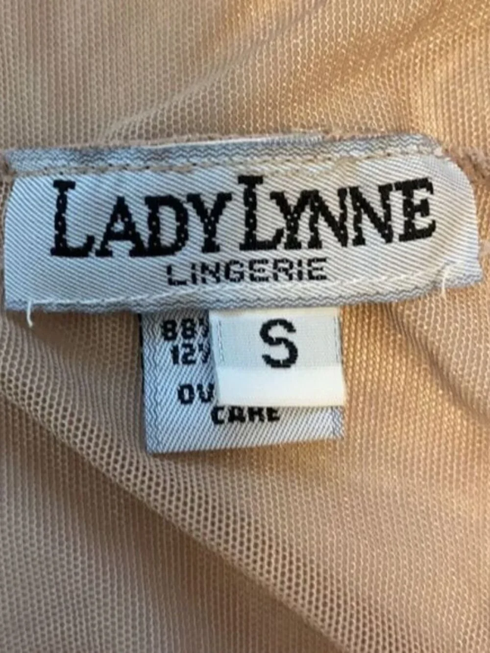 1950s Lady Lynne Mesh bodysuit lingerie - Picture 2 of 8